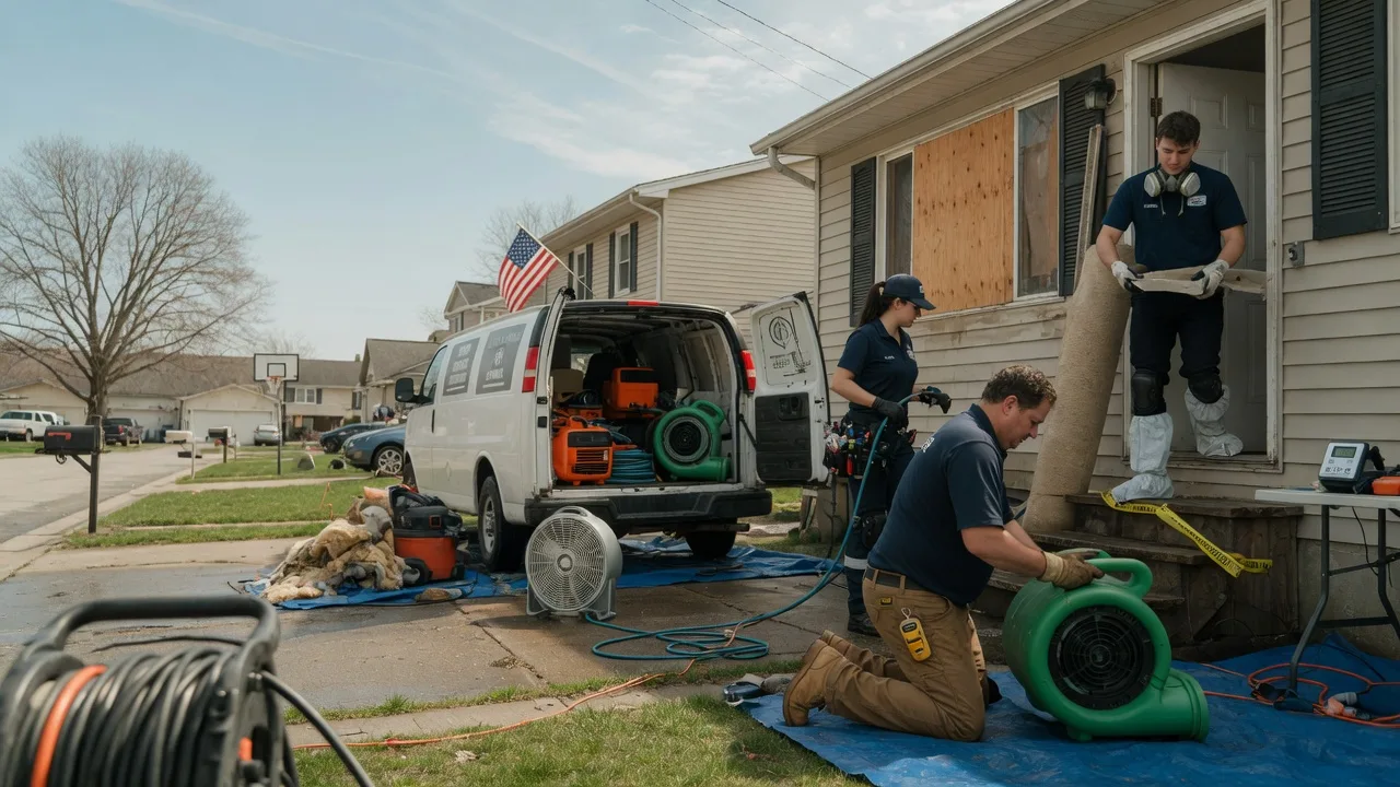 Water Damage Restoration in Canfield, OH near me